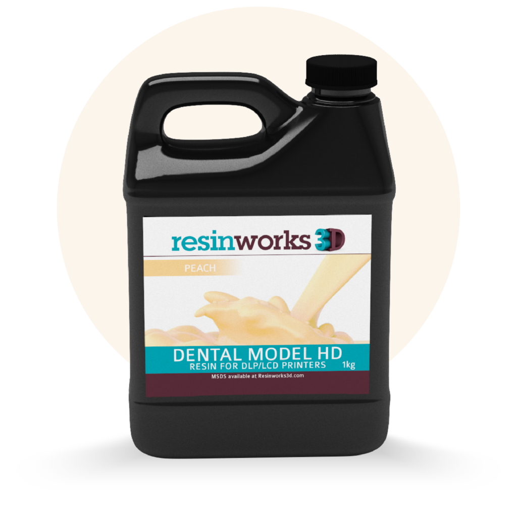 RW3D - products_PeaRW3D - Dental Model_Peach